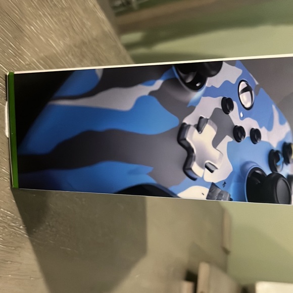 PowerA Enhanced Wired Controller Xbox Metallic Blue Camo - Picture 4 of 5